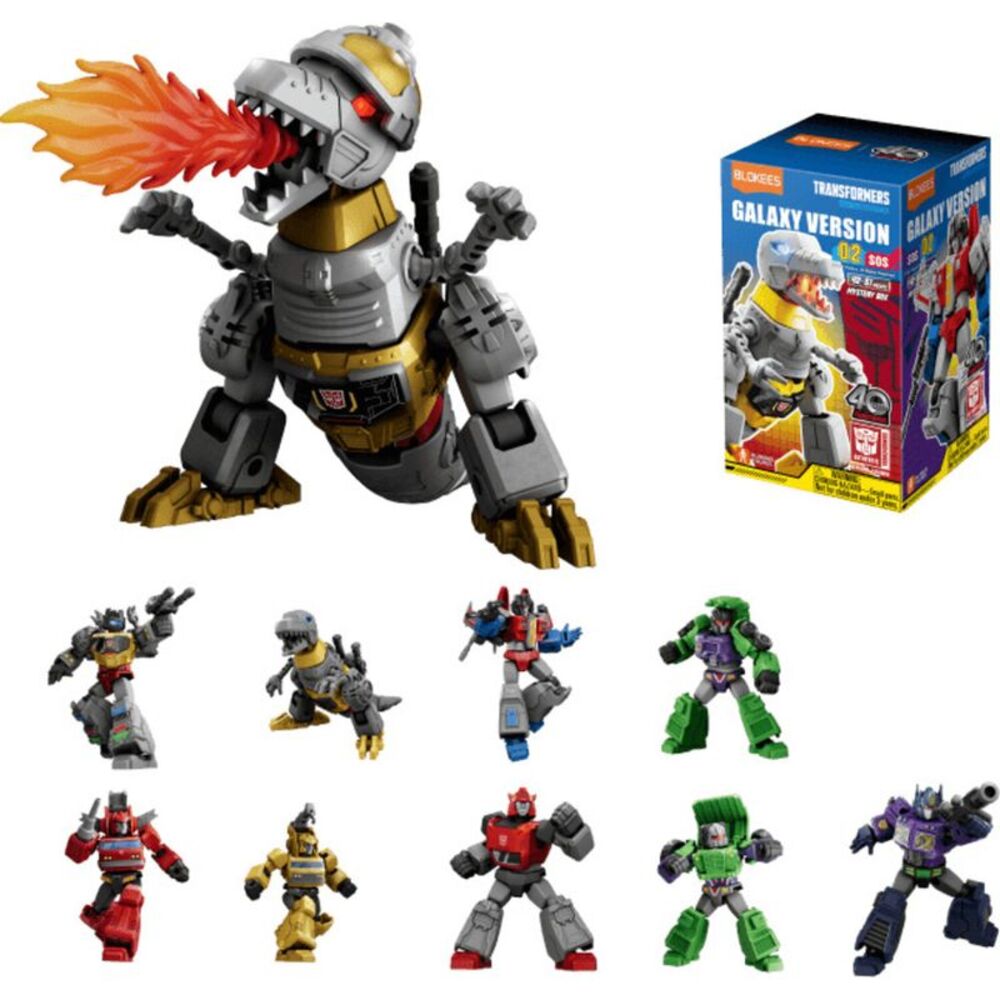Blokees - Transformers - Galaxy Version - 02: SOS Model Kit 9ct Display